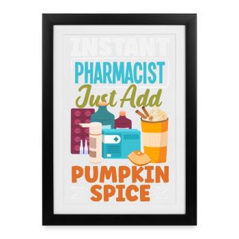 Pharmacist Pharmaceutical Technical - Framed poster (27 × 37 cm) - black - Front