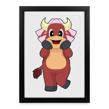 Taurus Bridal Veil Wedding - Framed poster (27 × 37 cm) - black - Front