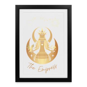 The Empress The Golden Goddess Empress - Framed poster (27 × 37 cm) - black - Front
