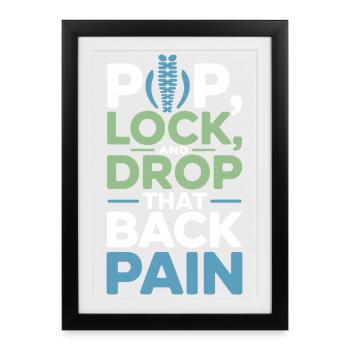 Licensed DC Clinical Specialist Adjustment Gear  - Framed poster (27 × 37 cm) - black - Front
