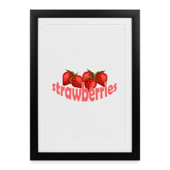 PAILLES - Affiche encadrée (27 × 37 cm) - noir - Devant