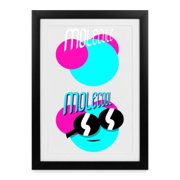 Physics Physicist Teacher Science Funny Saying - Framed poster (27 × 37 cm) - black - Front