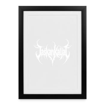 MetalliJaska - Framed poster (27 × 37 cm) - black - Front