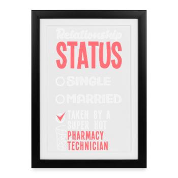 Pharmacist Pharmaceutical Technical - Framed poster (27 × 37 cm) - black - Front
