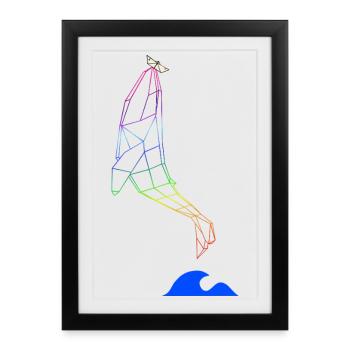 Pride Lifts You Up - Framed poster (27 × 37 cm) - black - Front