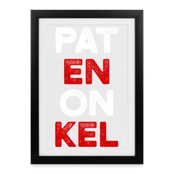 Godfather - Christengeschenk - Framed poster (27 × 37 cm) - black - Front