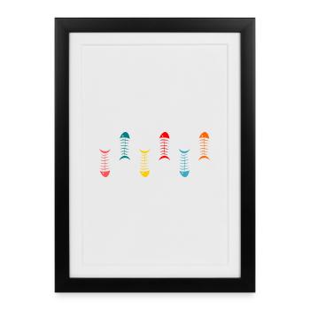 anniversary. Anniversary Decade. humor. funny - Framed poster (27 × 37 cm) - black - Front