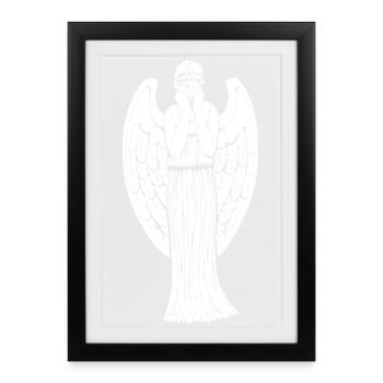 Don't Blink - Framed poster (27 × 37 cm) - black - Front