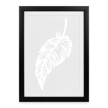 The White Feather - Framed poster (27 × 37 cm) - black - Front