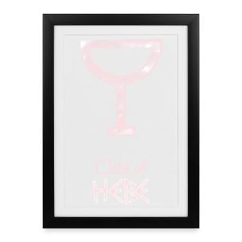 Child of Hebe – Percy Jackson inspired design - Framed poster (27 × 37 cm) - black - Front