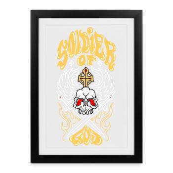 SOG 2 - Framed poster (27 × 37 cm) - black - Front