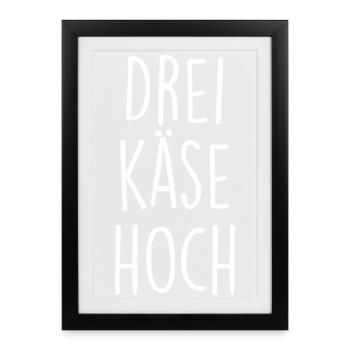 Three Cheeses High Little Brother - Framed poster (27 × 37 cm) - black - Front