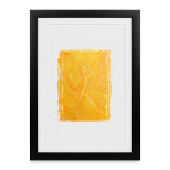 LichtEngel - Sonja von Staden - Gerahmtes Poster (27 × 37 cm) - Schwarz - Vorne