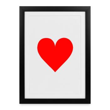 Heart Collection: The Absolute of Love - Framed poster (27 × 37 cm) - black - Front