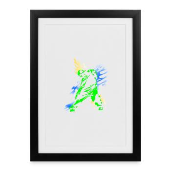 Dance - Framed poster (27 × 37 cm) - black - Front