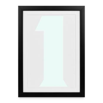 1 - Framed poster (27 × 37 cm) - black - Front