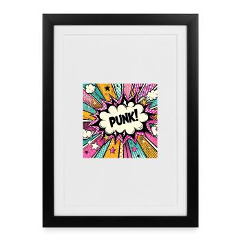 Punk 3 - Framed poster (27 × 37 cm) - black - Front