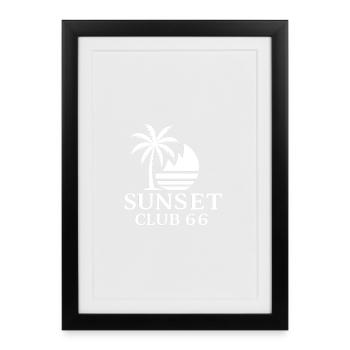 Sunset Club 66 - White Label - Framed poster (27 × 37 cm) - black - Front