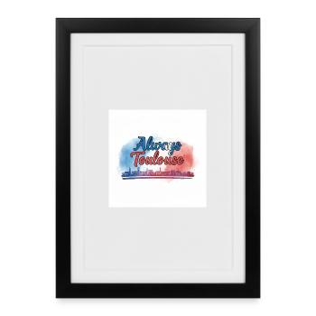 Always Toulouse - Framed poster (27 × 37 cm) - black - Front