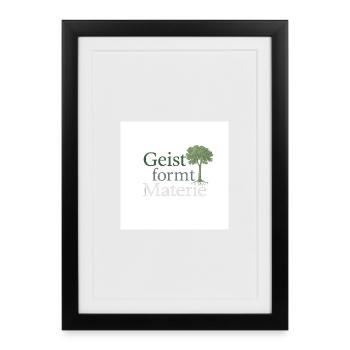 Spirit Shapes Matter Tree - Framed poster (27 × 37 cm) - black - Front