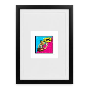 I'm Becoming Classic Pop Retro - Framed poster (27 × 37 cm) - black - Front