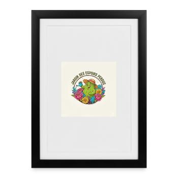 Garden of Lost Hopes - Framed poster (27 × 37 cm) - black - Front