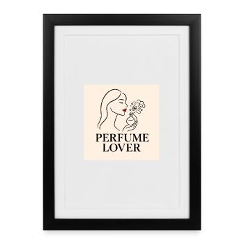 Perfume_Lover - Affiche encadrée (27 × 37 cm) - noir - Devant