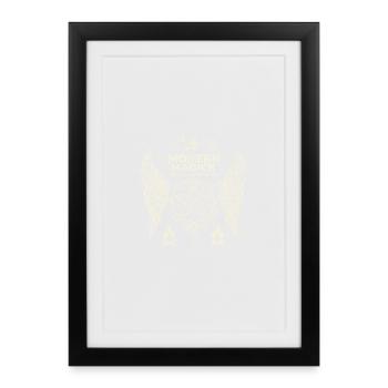 Voie de l’intuition de la magie moderne - Affiche encadrée (27 × 37 cm) - noir - Devant