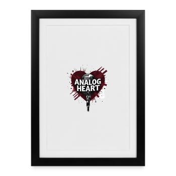 Heartbeat of Music - Framed poster (27 × 37 cm) - black - Front