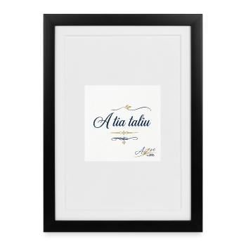 Dialetto siciliano - Framed poster (27 × 37 cm) - black - Front