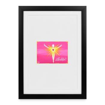 Lamp - May 2025 - Sonja Ariel von Staden - Framed poster (27 × 37 cm) - black - Front