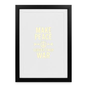 Freedom Statement - Framed poster (27 × 37 cm) - black - Front