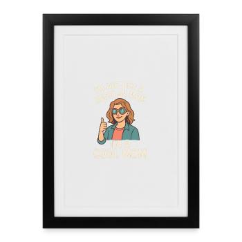I'm Not Like a Regular Mom - Framed poster (27 × 37 cm) - black - Front