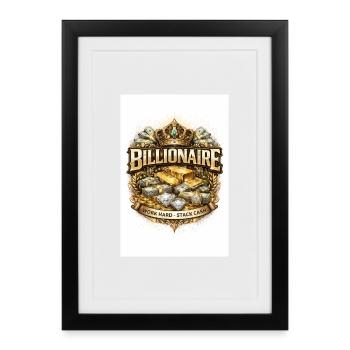 FDCA8CF6-CA34-48B6-909A-5894FB819127 - Framed poster (27 × 37 cm) - black - Front