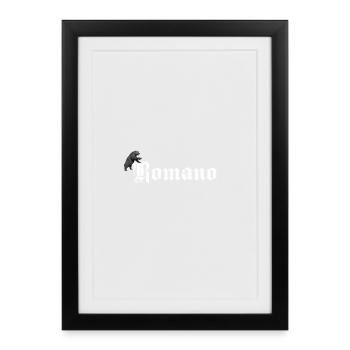 626878 2406603 Romano23 Orig - Affiche encadrée (27 × 37 cm) - noir - Devant