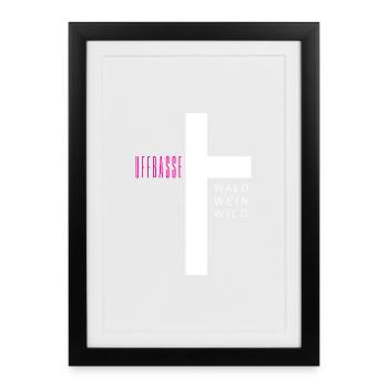 St. John's Cross - Framed poster (27 × 37 cm) - black - Front
