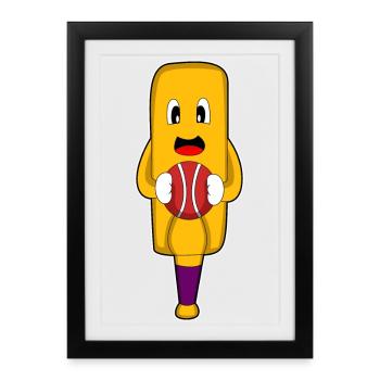 Cricket Cricket Bats - Framed poster (27 × 37 cm) - black - Front
