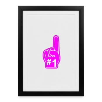 Match USA - Framed poster (27 × 37 cm) - black - Front