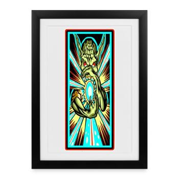 Powerball - Framed poster (27 × 37 cm) - black - Front