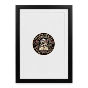 Dark Romance - Framed poster (27 × 37 cm) - black - Front