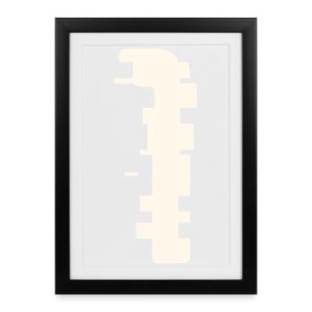 1 - Framed poster (27 × 37 cm) - black - Front