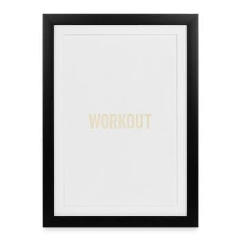 To be defined after analysis - Framed poster (27 × 37 cm) - black - Front