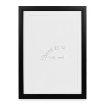 Crème de la Tontunmäki - Affiche encadrée (27 × 37 cm) - noir - Devant