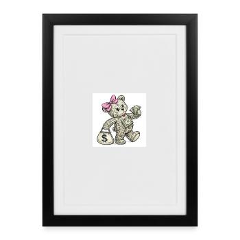 8d2916a348f8bb9dbc2e95bc656aa867 - Framed poster (27 × 37 cm) - black - Front