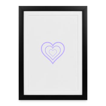 MOTHER'S DAY. HAPPY MOTHER'S DAY. MOM - Framed poster (27 × 37 cm) - black - Front