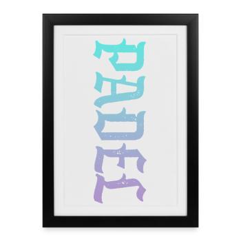 Padel Sport - Framed poster (27 × 37 cm) - black - Front