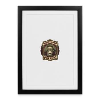 Memento Mori Dark Bloom - Affiche encadrée (27 × 37 cm) - noir - Devant