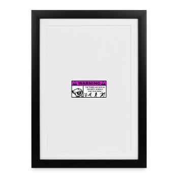 Turbo - Framed poster (27 × 37 cm) - black - Front