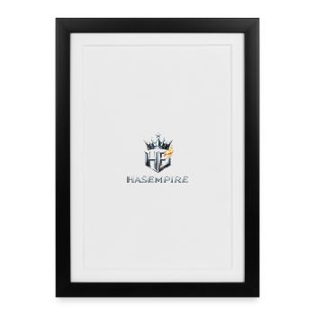 HAS Empire - Framed poster (27 × 37 cm) - black - Front