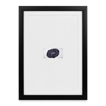 Moon Phase Constellation Mosaic - Framed poster (27 × 37 cm) - black - Front
